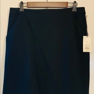 Black pencil skirt, size 12.